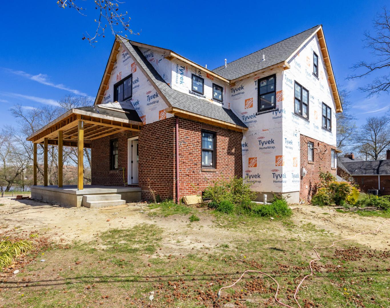 Experienced roofing contractor near me in Cherry Hill, NJ completing a residential roof inspection