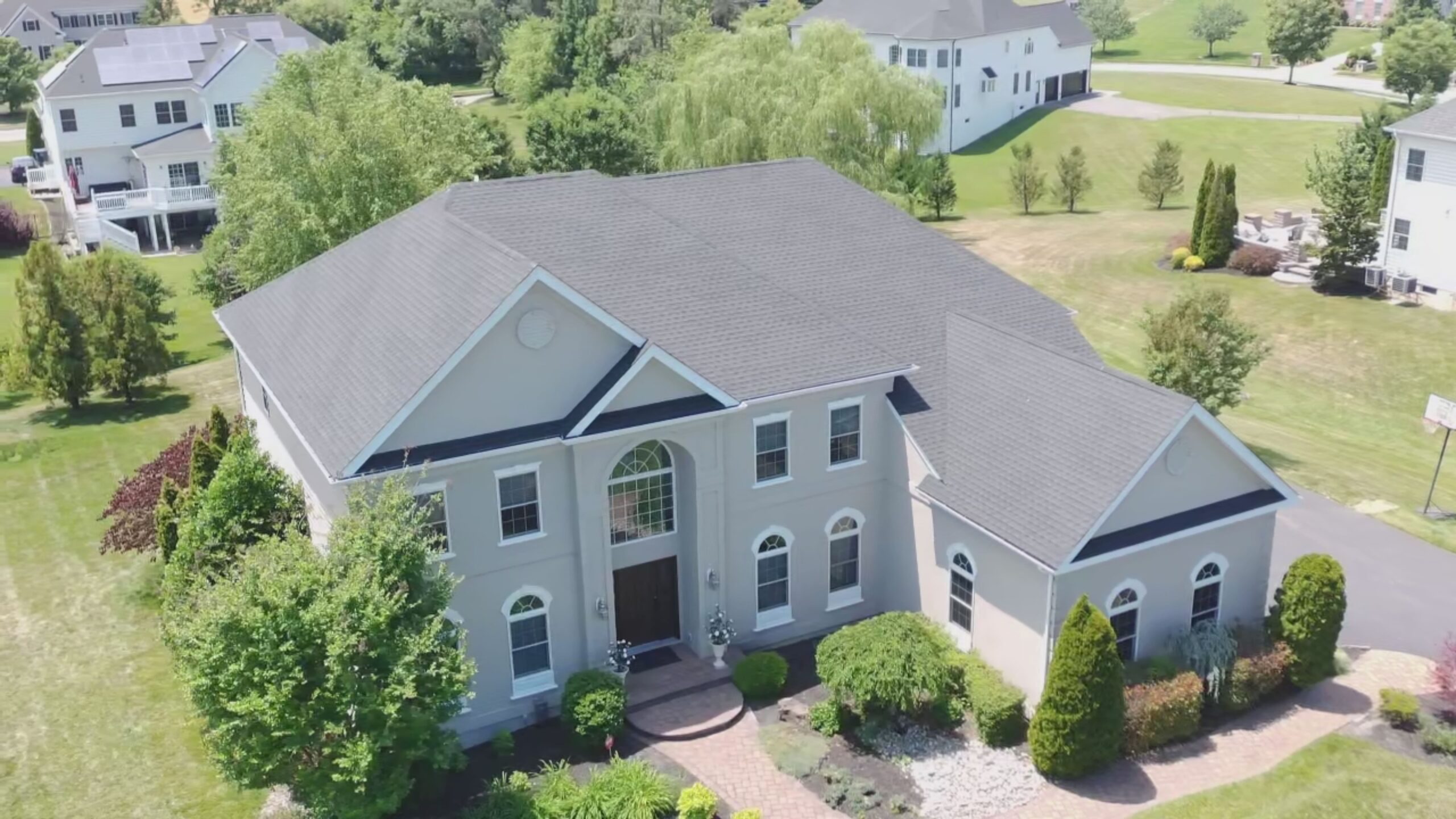 New GAF Timberline HDZ asphalt roof replacement completed by KaDi Construction in South Jersey