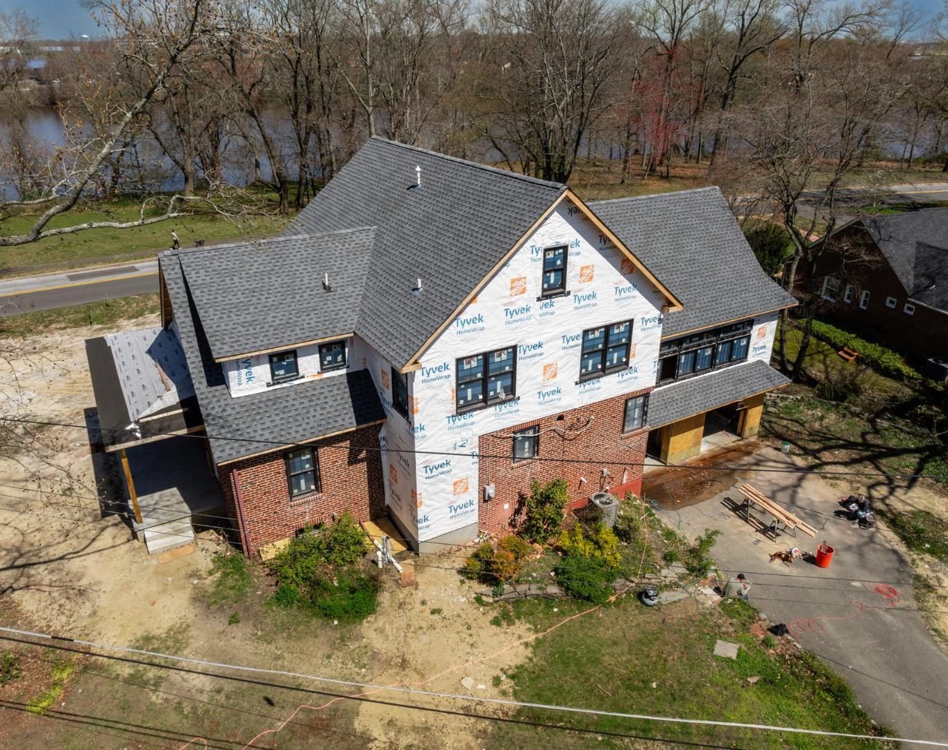 Emergency roof repair near me in Hammonton, NJ sealing a roof leak
